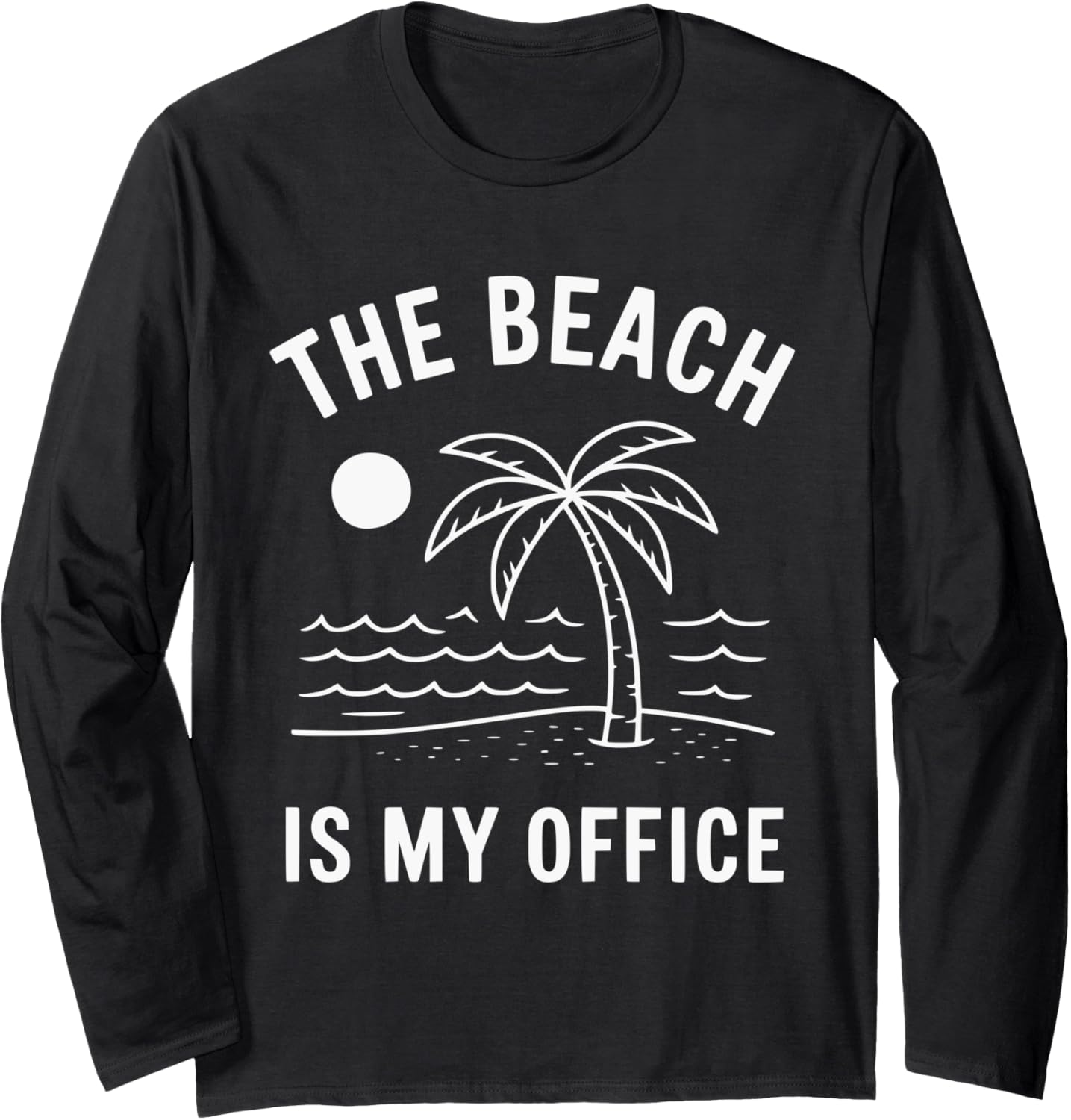 Remote Working Entrepreneur Creator Designer Digital Nomad Long Sleeve T-Shirt - Image 2